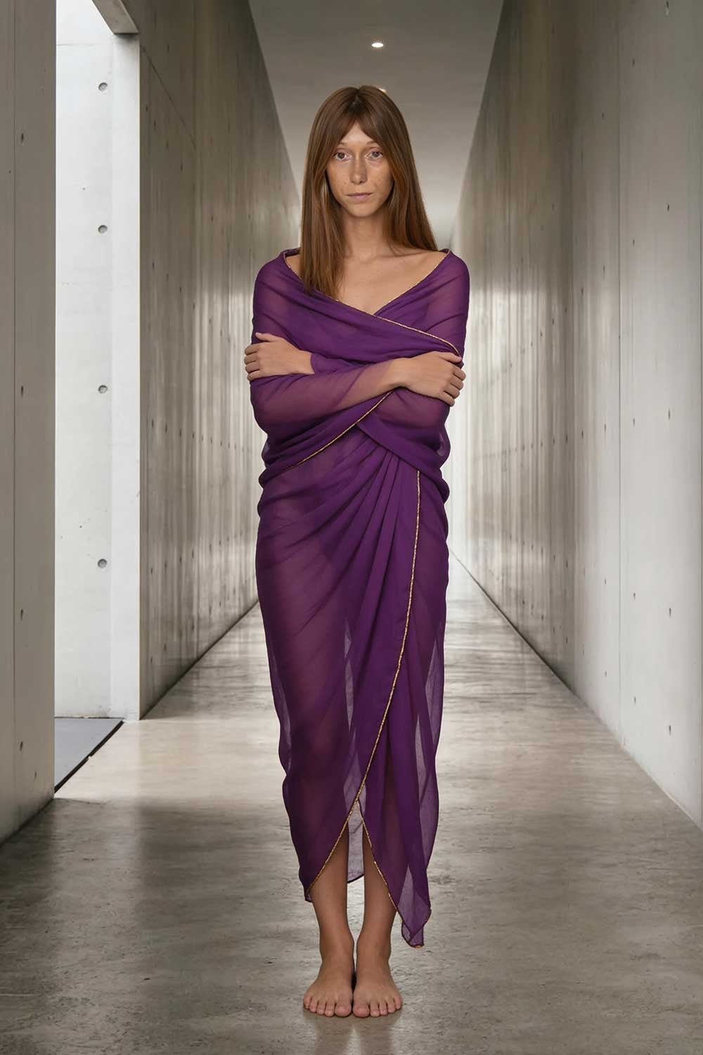 PLAIN-GOLDY PAREO - Image 2