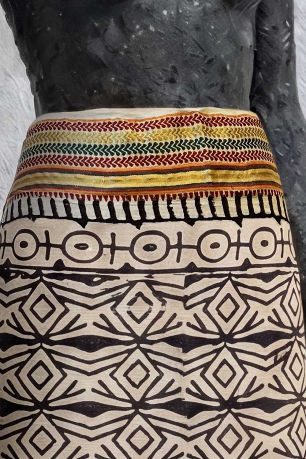 BLOCKPRINT PAREO- DIAGONEL - Image 2