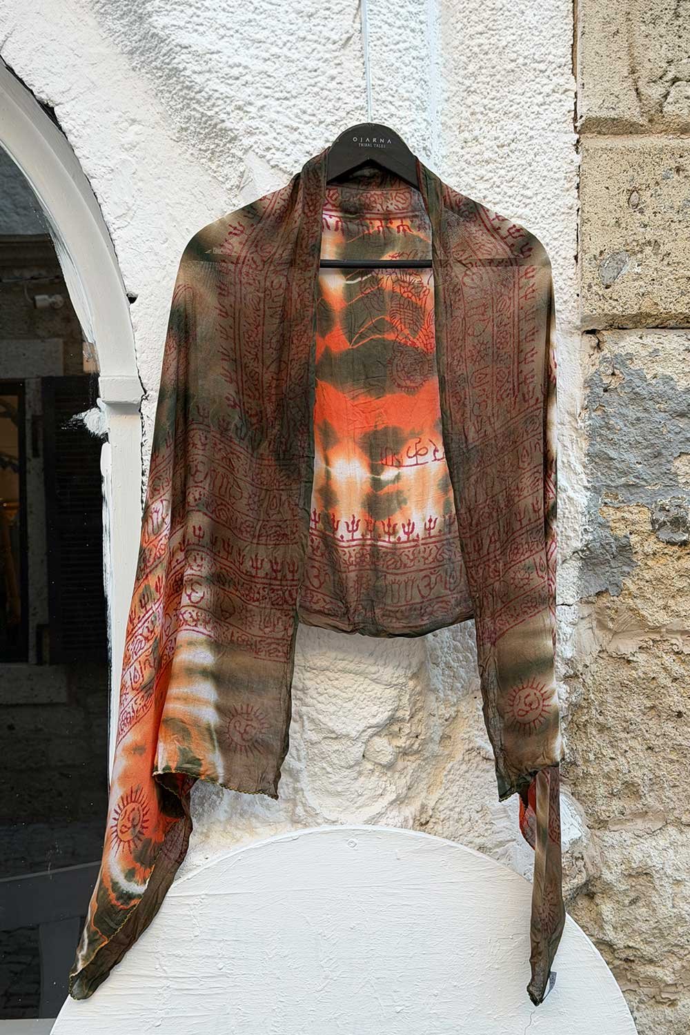 BATIQUE KHAKI-ORANGE - Image 5
